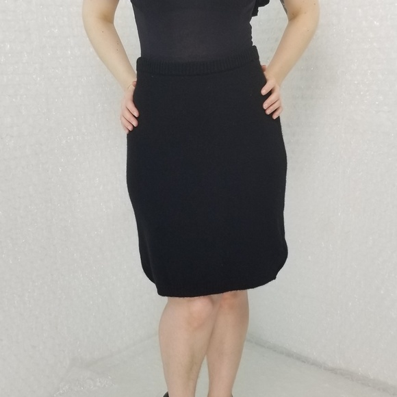 Vintage 1980s GAP Italian wool knit mini skirt - Picture 6 of 7